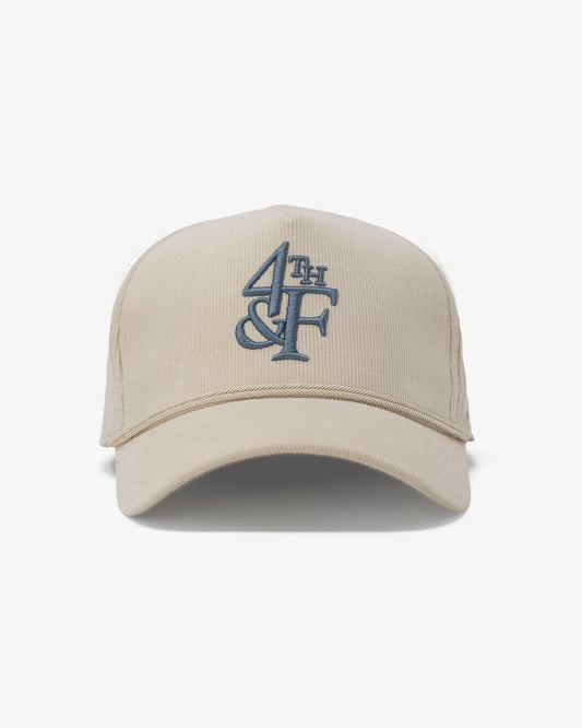 Corduroy Hat - Cream